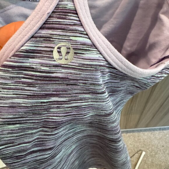 Lululemon Girls Power Y Tank Tops – Size 8/10, Lot of 2 - Picture 3 of 6